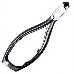Coupe-ongles professionnels ASAP en acier inoxydable, outils de pédicure de qualité durable, utilisation pour les doigts, ouverture large de la mâchoire, lame incurvée - Product Image 1