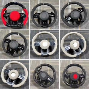Pour Mercedes matériau en cuir de volant en Fiber de carbone pour la mise à niveau des nouveaux modèles <span class=keywords><strong>AMG</strong></span> C63 E63 <span class=keywords><strong>E53</strong></span> GT <span class=keywords><strong>GLE</strong></span> GLS A35 GLB35 CLA G63 - Product Image 4