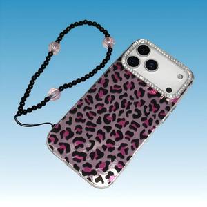 Funda Protectora para Teléfono Móvil de TPU+PC Resistente <span class=keywords><strong>a</strong></span> Golpes con Cadena para iPhone 11 12 13 14 <span class=keywords><strong>15</strong></span> 16 17 Pro Max, Fundas con Diseño de Leopardo para Samsung S23 - Product Image 1