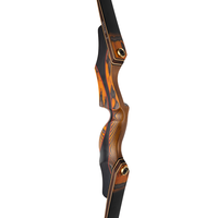 Arc de chasse en bois démontable Actionwood de 60 pouces avec branches en bambou, fabriqué par un fabricant d'articles de tir à l'arc