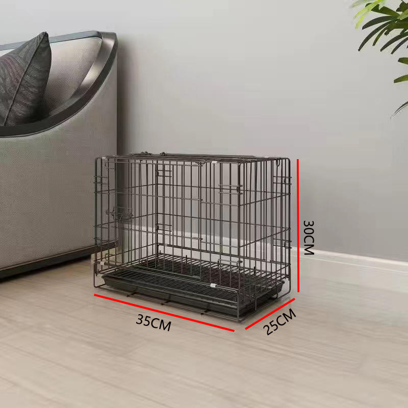 1: cage + plateau toilette