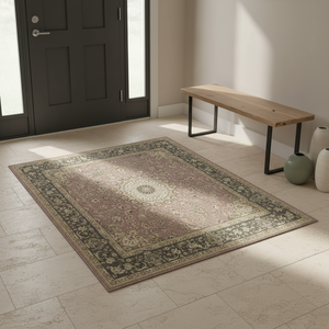 Tapis de chambre en velours cristal doux, impression numérique 3D, personnalisé, Style persan, pour le sol du salon - Product Image 1