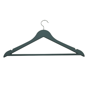 Appendiabiti Personalizzati Neri per Negozi di Abbigliamento in Materiale PP con Rivestimento in Gomma per Camicie, Pantaloni, Vestiti, Facile Installazione - Product Image 6