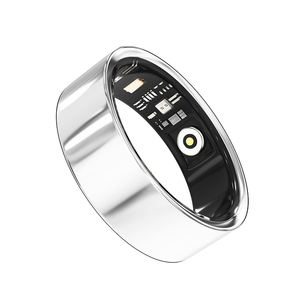Neuer Sport-Fitness-Tracker Smart Ring App-Steuerung Herzfrequenz-Blutsauerstoff-Monitor Lange Akkulaufzeit Titanstahl Android iOS - Product Image 4