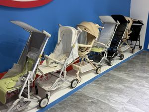 थोक हवाई जहाज यात्रा प्रणाली ट्रॉली पोर्टेबल स्टालर वॉकर हल्के बच्चे रोलर्स - Product Image 6