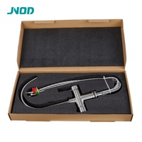 Robinet mélangeur d'eau chaude bouillante Jnod T4A en acier inoxydable 4 en 1, robinet d'eau chaude bouillante instantanée pour cuisine avec verrouillage de sécurité pour enfants