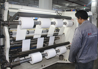 Glänzendes BOPP PP Weiß/Silber/Klar/Holo graphisches Jumbo-Etiketten material Selbst klebende Papier folie Polypropylen-Etikett PP-Jumbo-Etikett