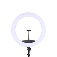 Ring Light CPYP KY-BK512 22 Inch dengan Tripod & Holder Ponsel untuk Live Streaming