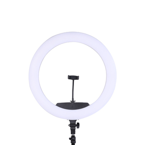 Anneau lumineux CPYP <span class=keywords><strong>KY</strong></span>-BK512 de 22 pouces avec trépied et support pour téléphone portable pour diffusion en direct - Product Image 2
