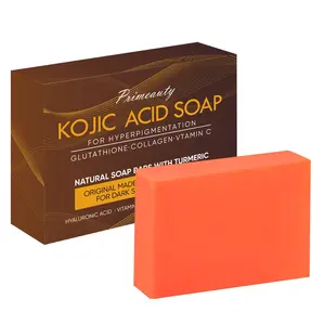 Private Label Wholesale Organic Brightening Lightening Anti-Acne Remove Black Dark Spot Body Face Whitening Kojic Acid Soap