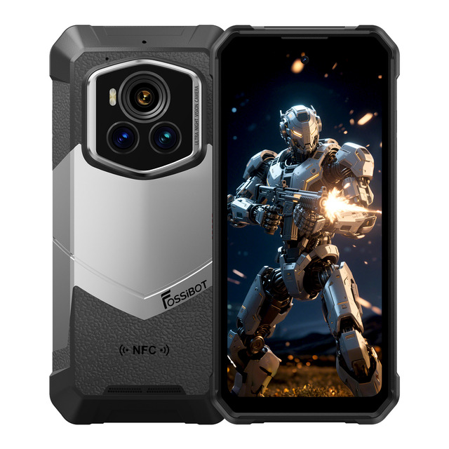 FOSSIBOT F107Pro New Rugged Phone 5G Rugged Smartphone, 28000mAh Battery With 66W Fast Charge 12GB+512GB