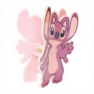 VENTE EN GROS H.E.R. Accessoires Officiels Sous Licence Premium – Grande Pince à Cheveux Mignonne pour Filles, Motif Papillon et Personnage Ange - Product Image 1