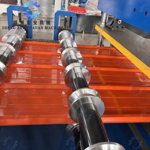 Machine de formage automatique fiable pour tôles de toiture métalliques avec boîte de vitesses et moteur pour les projets de construction à grande échelle - Product Image 4
