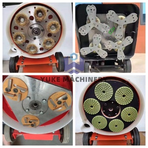 Шлифовальная машина для бетонных полов с ручным управлением 330/400/530 мм, для полировки и шлифовки эпоксидных покрытий - Product Image 4