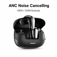 Auriculares Inalámbricos OEM ODM 6.0 ANC con Cancelación de Ruido, Auriculares Intrauditivos TWS para Venta al por Mayor