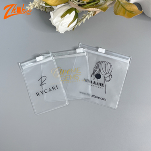 Tùy Chỉnh Nhỏ Zip Túi Đồ Trang Sức Bao Bì Túi Với Logo, PVC Frosted Đồ Trang Sức Dây Kéo Nhựa Zip Khóa Túi Cho Bông Tai - Product Image 4