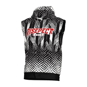 Sudadera con Capucha sin Mangas para Boxeo, Tejido Suave y Duradero, Diseñada para Amantes del Boxeo y Entusiastas del Fitness, Ideal para Calentamiento - Product Image 1