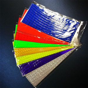 Calcomanías reflectantes de llanta de rueda YOUME para bicicleta, coche, motocicleta y neumáticos de motocicleta, accesorio para una mejor visibilidad por la noche - Product Image 2