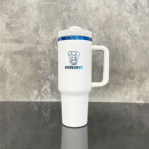 40oz Blue Plated Underneath Insulated <b>Cup</b> Stainless Steel Tumbler for Laser Engraving - Product Image 3