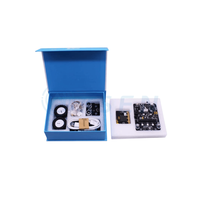 Kit de Robot Inteligente para Auto Micro:Bit, Placa de Desarrollo de Programación Microbit V2, Educación en Python