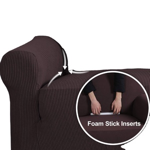 Fundas Modernas para Sofá de Tres Plazas, 3 Piezas, Elásticas, de Alta Calidad para Uso Doméstico - Product Image 2