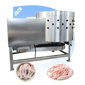 claw yellow skin 2023 hot selling poultry processing chicken feet peeling machine