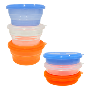 Sacchetto <span class=keywords><strong>per</strong></span> Pranzo Quadrato <span class=keywords><strong>Sottovuoto</strong></span> in Silicone Platino LFGB da 400ML, Pieghevole ed Ecologico, <span class=keywords><strong>per</strong></span> Snack e Dolci <span class=keywords><strong>per</strong></span> Bambini - Product Image 4