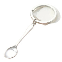 Porte-clés en alliage de zinc émaillé populaire, style européen, cuisine occidentale, couteau, fourchette, cuillère, rétro, commerce extérieur transfrontalier