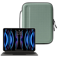 Étui antichoc pour tablette pour IPAD avec organisateur d'accessoires pour la protection IPAD avec compartiments de rangement pour stylos et câbles