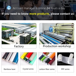 CARLAS MJL Crystal Car Vinyl Wrap Sticker Material de PET autocurativo Forma de rollo para el cuerpo Antiarañazos y a prueba de UV - Product Image 5