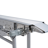 Automatic Telescopic Food Grade Stainless Steel Belt Conveyor for Sorting and Branching