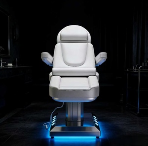 เตียงเสริมความงามไฟฟ้าอเนกประสงค์รุ่นใหม่ เตียงดูแลผิวหน้าสำหรับร้านเสริมสวย เตียงฉีดยาความงามทางการแพทย์ เตียงเสริมความงามสำหรับร่างกาย - Product Image 6