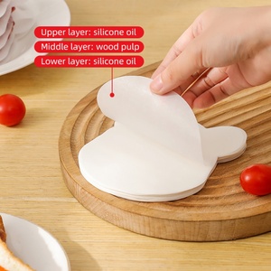 Papel de arroz para dim sum con dibujos animados, papel antigrasa para vaporera, para pan y sándwiches, para cocina - Product Image 3