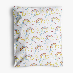 [Free Shipping] 1000 PCS Rainbow Packaging Mailing Shipping Express Plastic Poly Mailers Envelope Bags Poly Mailers