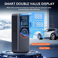 Multiple Custom Bicycle air Pump Mini Cordless Ball Inflator Factory Display Lasting Car Tyre Intelligent Pressure Pump
