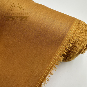 Servizio su misura floreale digitale stampato 100% lino viscosa tessuto tessuto di lino tessuto per le donne - Product Image 4