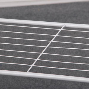 Porte-vêtements en métal robuste avec roulettes pour suspendre chemises, pantalons, manteaux, cravates, ceintures, lingerie, chapeaux - Product Image 4