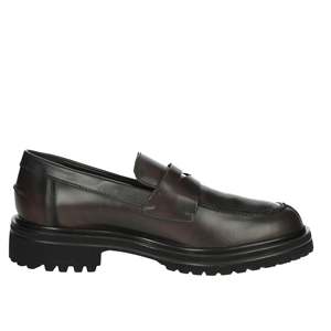 Mocassins en cuir marron pour homme, taille 39, style décontracté - Product Image 4