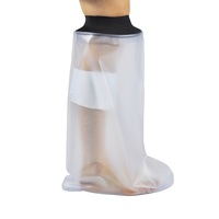 Personnalisé PVC Adulte Jambe Courte Coulé Couverture Sealcuff Étanche Bain Bandage Conservateur Ozone Désinfectant pour Fractures/Blessures