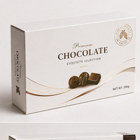 Emballage personnalisé en gros pour bonbons, boîte d'emballage imprimée avec logo, boîte d'expédition en carton de luxe pour bonbons