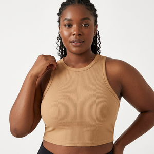 Womens Plus Size Tank <b>Tops</b> Cotton Breathable Soft Fabric Vest OEM Manufacturer for Bulk Wholesale Supply - Product Image 1