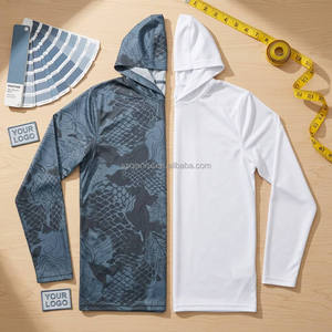 Sudadera de Pesca UPF 50+ de Alto Rendimiento para Hombre, Manga Larga, Secado Rápido, Protección Solar, con Logotipo Personalizado, Precio de Fábrica al por Mayor - Product Image 3
