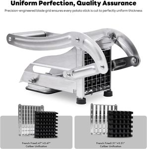 Coupe-frites professionnel de qualité supérieure, vente en gros d'usine, trancheuse à pommes de terre avec base antidérapante à ventouse - Product Image 3