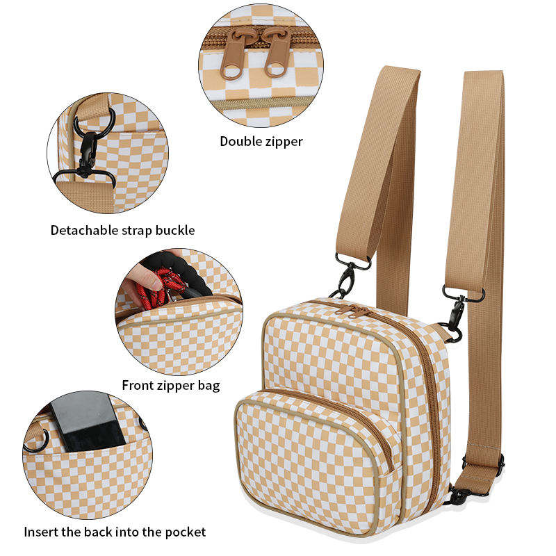 Large Nylon Insulated Breathable Outdoor Feeding Waist Bag Pet Backpack ...