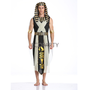 Ecoparty tunica Halloween Egyptian faraone Cosplay costumi Cleopatra abito da scena <span class=keywords><strong>Opera</strong></span> di scena Costume - Product Image 3