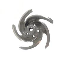 Hélice de pompe sur mesure en acier inoxydable moulé par investissement pour pompes centrifuges submersibles industrielles, pour eaux usées et produits chimiques, et pour pompes de circulation