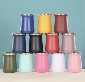 חיצוני 8 עוז argentine yerba נייד נירוסטה עור פטנט בירה ספל כפול ואקום tumbler - Product Image 1