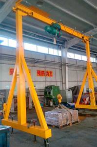 رافعة محمولة ، رافعة جسرية ألمنيوم صغيرة قابلة للتعديل بارتفاع 5T 2T 3T - Product Image 5