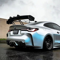 WRAPMASTER 1.52*18m PET Tech Silver Blue Silver Gloss Auto Vinyl Wrap Vehicle Wraps
