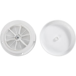 Tapa de escape tipo hongo para techo de RV, redonda, de plástico, impermeable, instalación vertical para caravana/remolque - Product Image 5